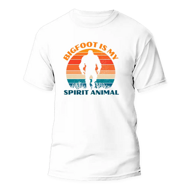 Bigfoot Is My Spirit Animal Man T-Shirt